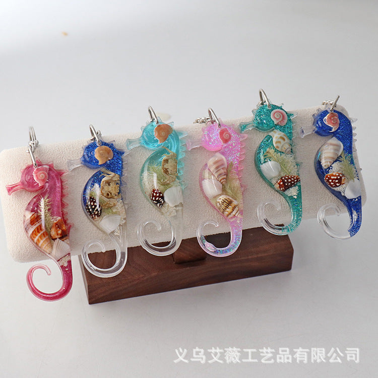 Wholesale Seahorse Keychain Marine Keychain